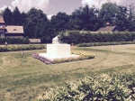 FDR's grave in the rose garden